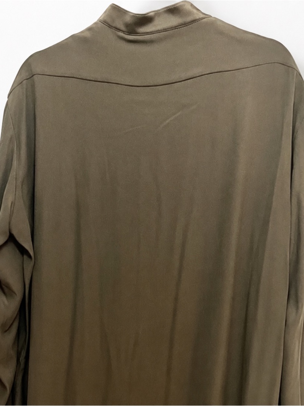 Maison Martin Margiela Line 1 Silk Blend Deconstructed Shirt Dress IT 44 (8) - Picture 5 of 13